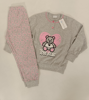 PIGIAMA RAGAZZA M/L 14304B PRIMERO Tellini S.r.l. Ingrosso Abbigliamento